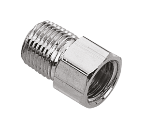 Brake fitting straight # 63609-72 chrome