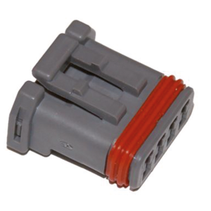 MX-1900 4-Position Socket Housing Gray
