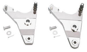 Caliper Y-bracket 10" chrome FX/FL73-80
