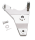 Caliper Y-bracket 10" chrome FX/FL73-80 (IT)