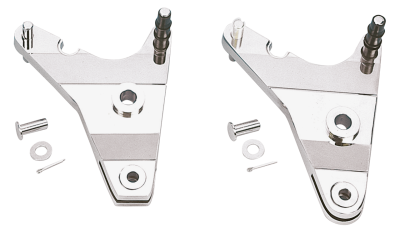 Caliper Y-bracket 10" chrome FX/FL73-80 (IT)