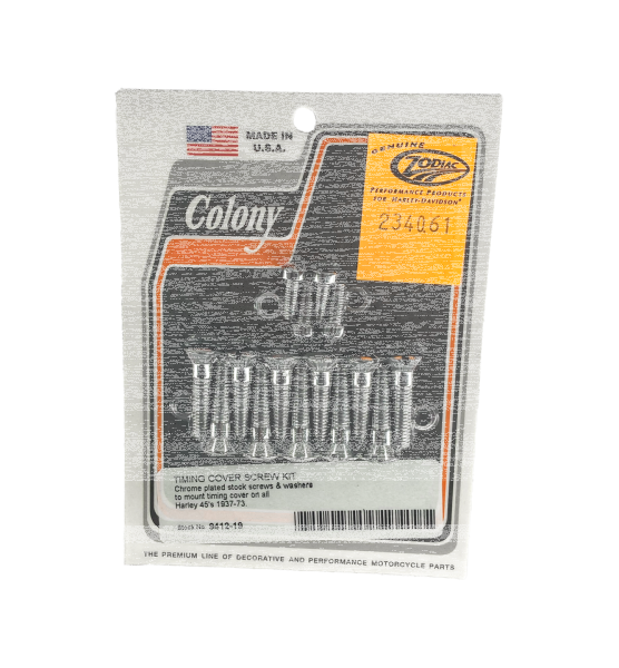 COLONY cam cover kit 45CI chrome (IT)