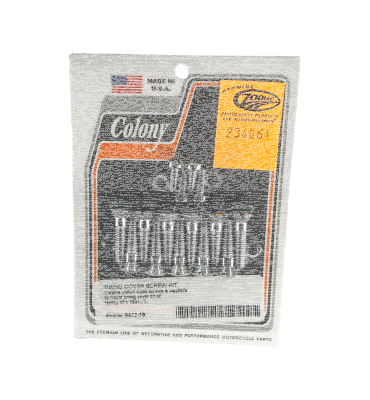 COLONY cam cover kit 45CI chrome (IT)