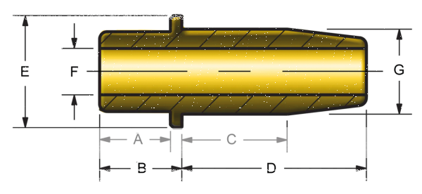 Cast valve guide BT48-79 IN .004 (IT)