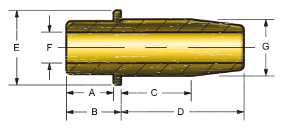 Cast valve guide BT48-79 EX .008 (IT)