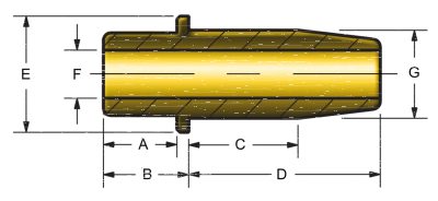 Cast valve guide 1340 80-84 IN .003 (IT)