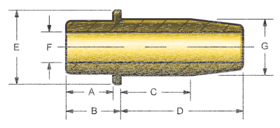 Cast valve guide 1340 80-84 IN .004 (IT)