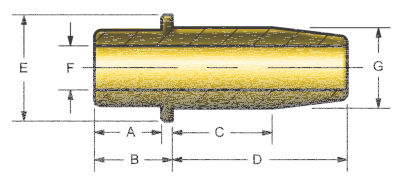 Cast valve guide 1340 80-84 IN .005 (IT)