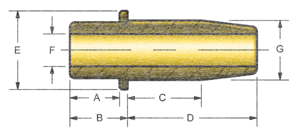 Cast valve guide 1340 80-84 EXH .004 (IT)
