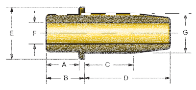 Cast valve guide 1340 80-84 EXH .004 (IT)