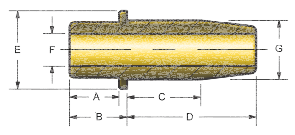 Cast valve guide 1340 80-84 EXH .006 (IT)