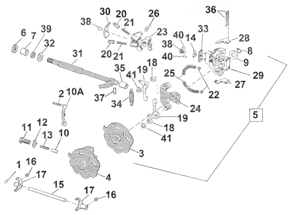 Pin, arm support (IT)
