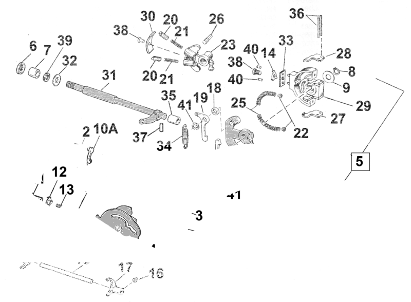 5pck thrust washer (IT)