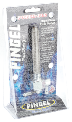 POWER FLO petcock single down outlet Chr (IT)