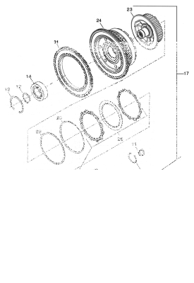 Clutch Housing Bearing BT11-17 (IT)
