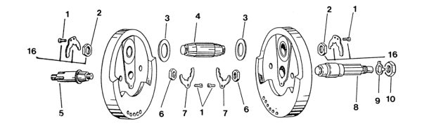 Big end bearing set XL87-99 (16+32rolls) (IT)