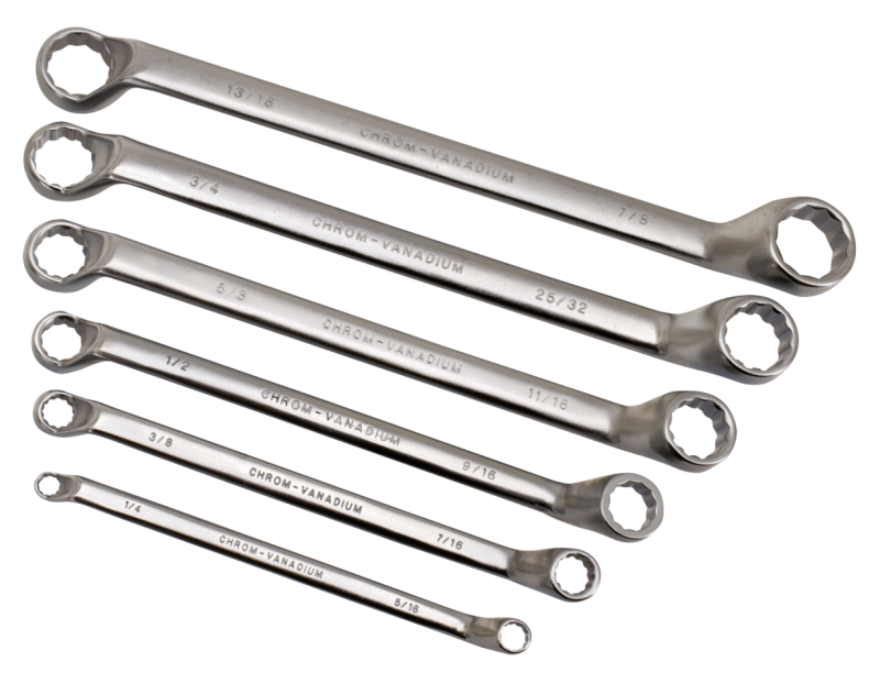 6-Piece box wrenches set (IT)