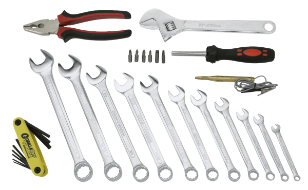 On The Road Tool roll with tools (IT)