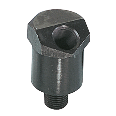 EVO pressure gauge adaptor single, black (IT)