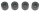 JIMS Repl. Rocker arm rollers set/4 (IT)