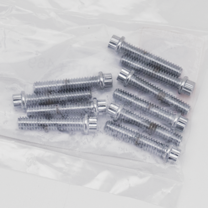 10pck 12-point bolts,1/4-20 x 1 1/4", (IT)