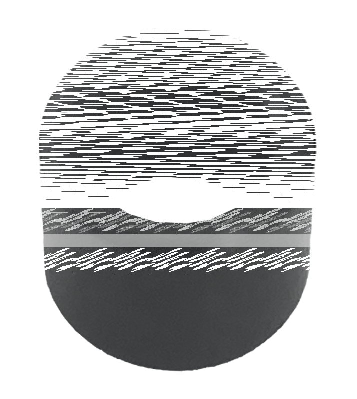 Dowel Pin .557x.500" black steel (IT)