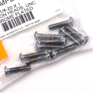 10pck Button head screws 1/4-20x1 UNC