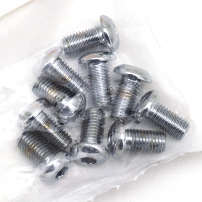10pck Button head screws 1/4-28x1/2 UNF