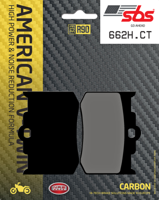 SBS brake pads 662 Carbon Tech f/PM (IT)