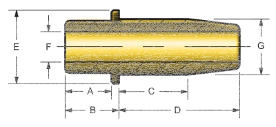 Ampco valve guide EX +.001" (IT)