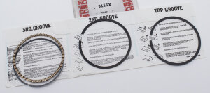 WISECO Piston rings EVO 3-5/8 +.030 (IT)