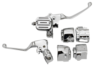 GZP Frnt.Master cylinder assy 9/16" chro (IT)