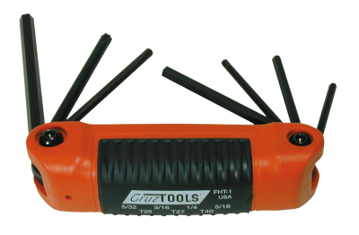 CruzTools Folding Hex/Torx key set
