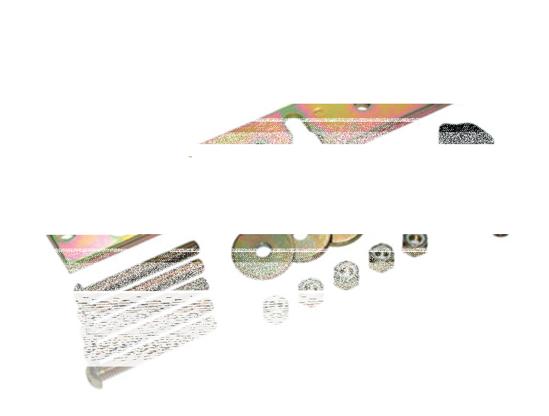 Extra Wheel Chock mounting plate (each) (IT)