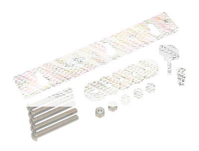 Extra Wheel Chock mounting plate (each) (IT)