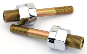 Burly Adj shck mount studs FXST00-up chr (IT)