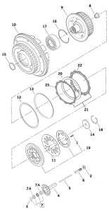 10pck Bolt, M6 x 15 w/ flange, (IT)