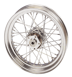 16x3.0 RR Wheel FLH/T87-99 chrome spokes (IT)