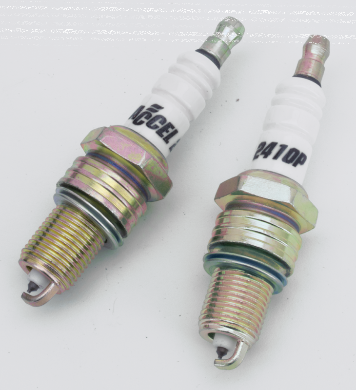 ACCEL white Platinum spark plugs 2410P (IT)