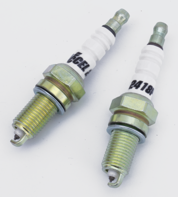 ACCEL white Platinum spark plugs 2418P, (IT)