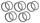 10pck Banjo bolt seal washer 10mm alum (IT)