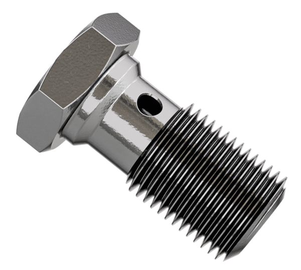 Banjo bolt 7/16"-24 STAINLESS (IT)