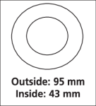 Gasket, Composite 6 Hole Aero 300