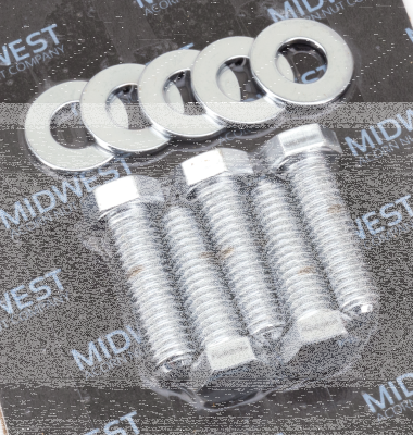Chrome hex head sprocket bolt kit (IT)