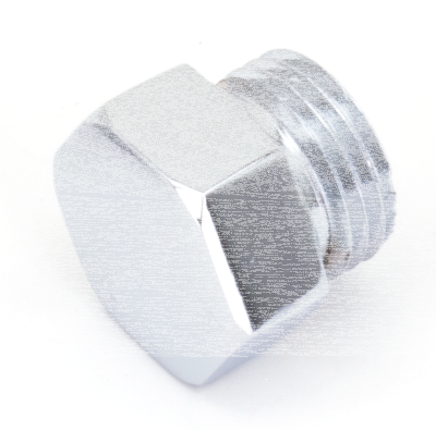 COLONY chrome timing/oil tank plug 5/8hx (IT)