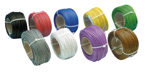 Cable red/yellow 0.75 spool length 10mtr (IT)