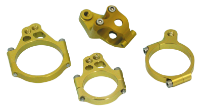 HyperPro Steering Damper Black 140mm (IT)