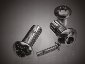 5pck Button head screws 3/8-16x2" (IT)