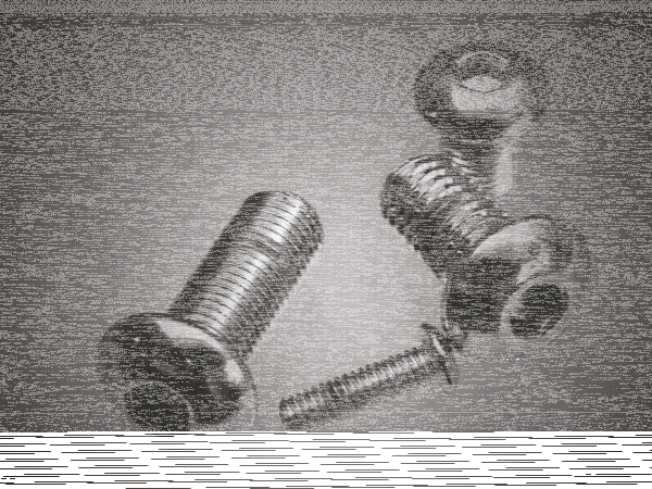 5pck Button head screws 3/8-16x3" (IT)