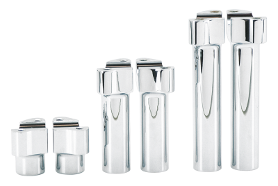 GZP Chrome Billet aluminum riser set 3.5